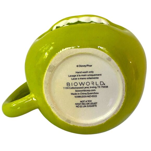 Disney Pixar Monsters Inc  - BIOWORLD 3D Green Mike Wazowski 16oz Sculpted Mug - Picture 9 of 9